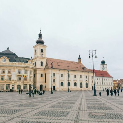 sibiu romania centro storico