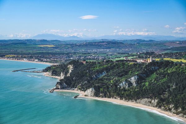 conero dall'alto